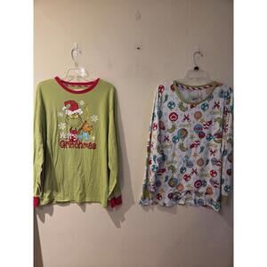 Grinch Women's Pajama Tops XL